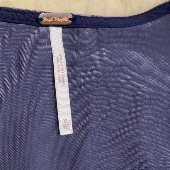 Free People Adelle Velvet Tunic Top. XL, M - Picture 10 of 16